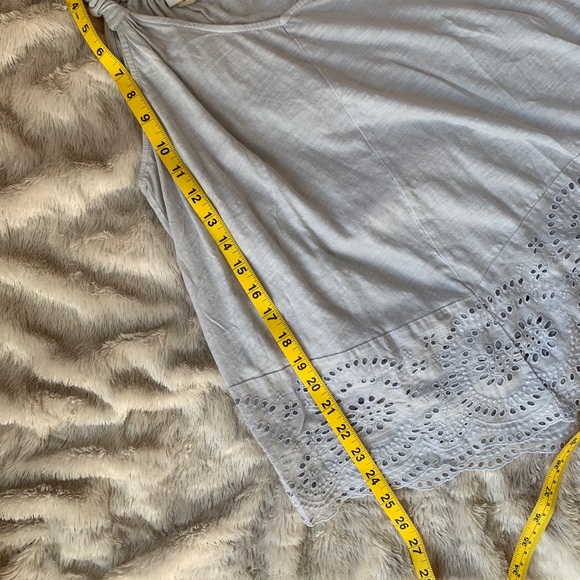 ANTHRO Meadow Rue Knotted Lace Tank Top - Picture 5 of 5